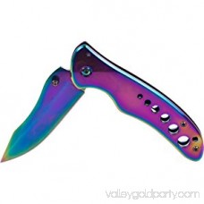 Whetstone The Arc Rainbow Anodized Pocket Folding Knife 551865781